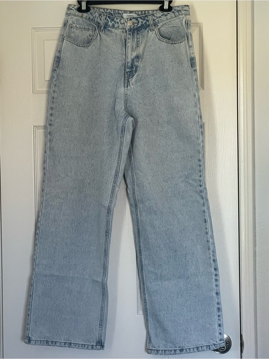 Forever 21 Denim - Forever 21 Light Blue Wide Leg High-Rise Jeans